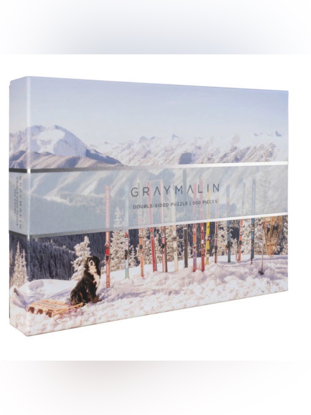 Gray Malin Two-Sided Puzzle (The Winter Holiday) 500 Pieces NIB